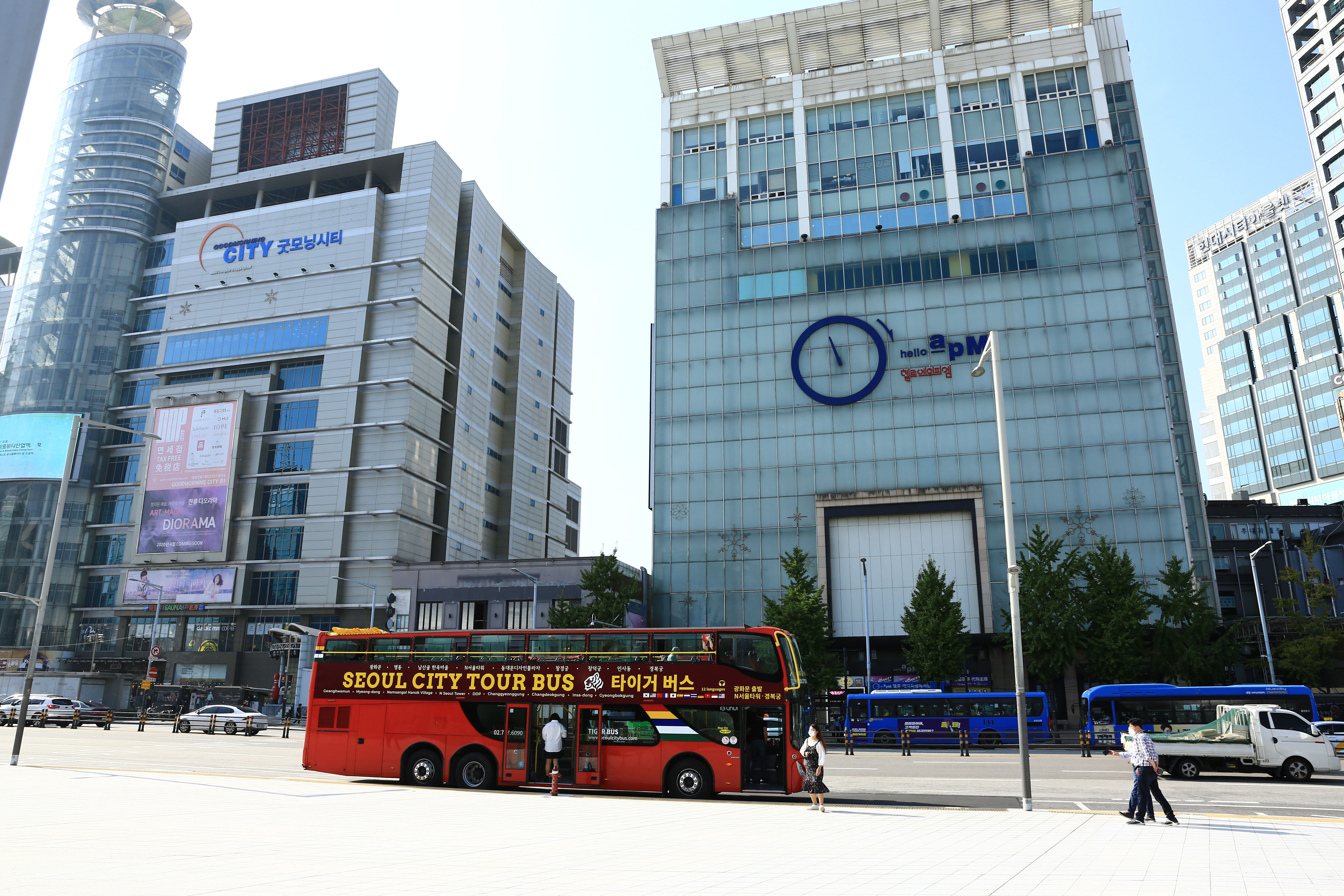 Experience Seoul's unique blend of modernity and history aboard the City Tour Bus making stops at significant landmarks and offering a convenient way to explore the city's rich heritage.